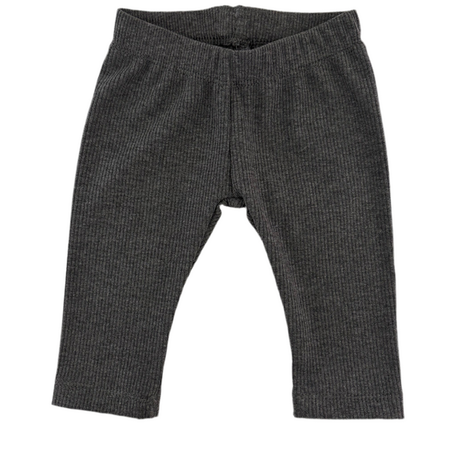 Leggings Ripp Strick Schiefer