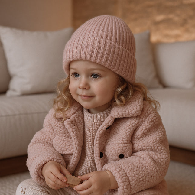 Strick Pullover rosa
