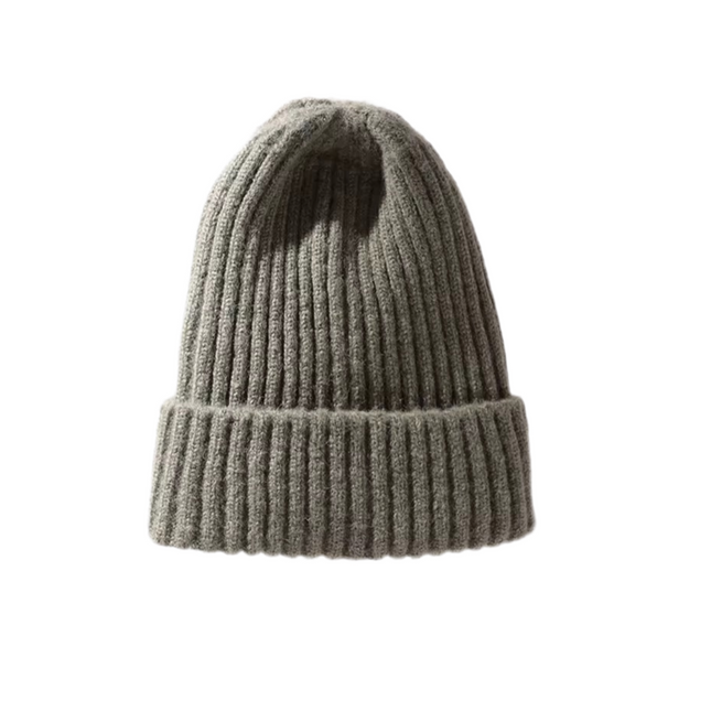 Strickmütze Armeegrün