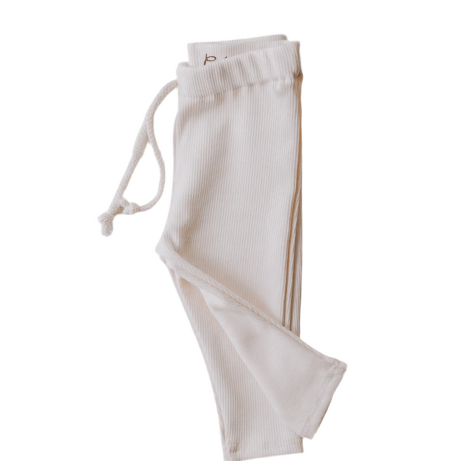 Leggings/Bio-Baumwolle - feinrip