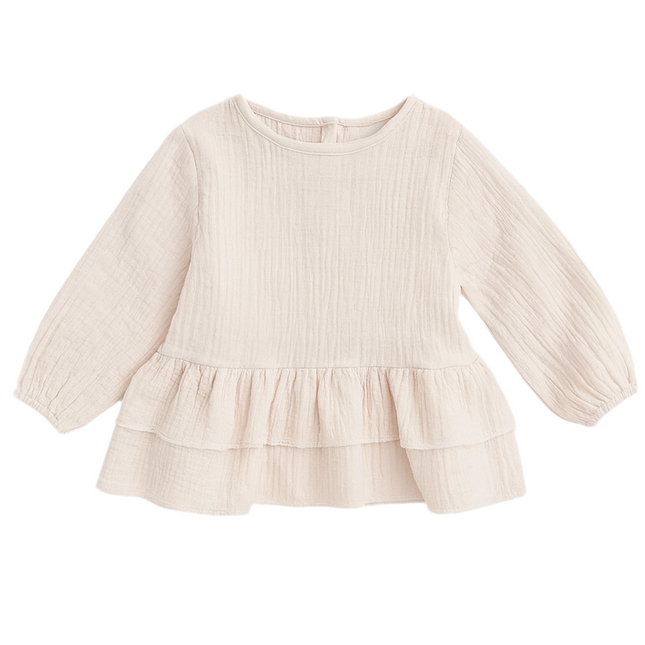 Musselinbluse/ Bio Baumwolle