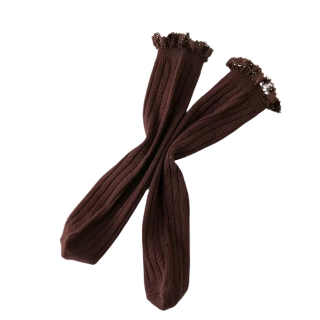 Socken dunkelbraun