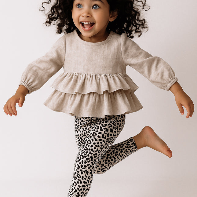 Leggings Leo mit Knotendeteil