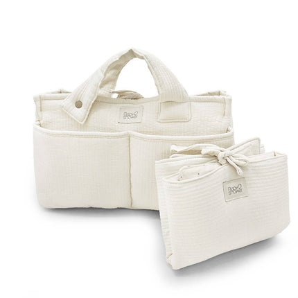 Babyshower - AUDREY FEEL IVORY BABY KINDERWAGEN-TÄSCHCHEN
