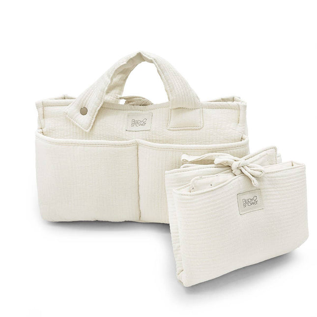 Babyshower - AUDREY FEEL IVORY BABY KINDERWAGEN-TÄSCHCHEN